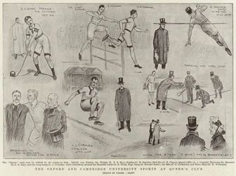 Die Sportveranstaltungen der Universitäten Oxford und Cambridge im Queen